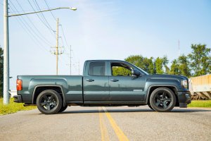 Chevrolet Silverado 1500 Lowering Kit - Front + Rear - Rough Country - 2 Inch Front / 4 Inch Rear Lowering - '14-'18